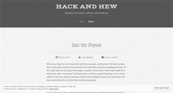 Desktop Screenshot of hackhew.com